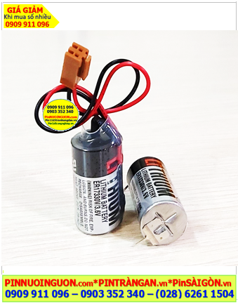 Toshiba ER17330V chuẩn Châu Âu EU; Pin nuôi nguồn PLC Toshiba ER17330V lithium 3.6v 1700mAh _Xuất xứ Nhật